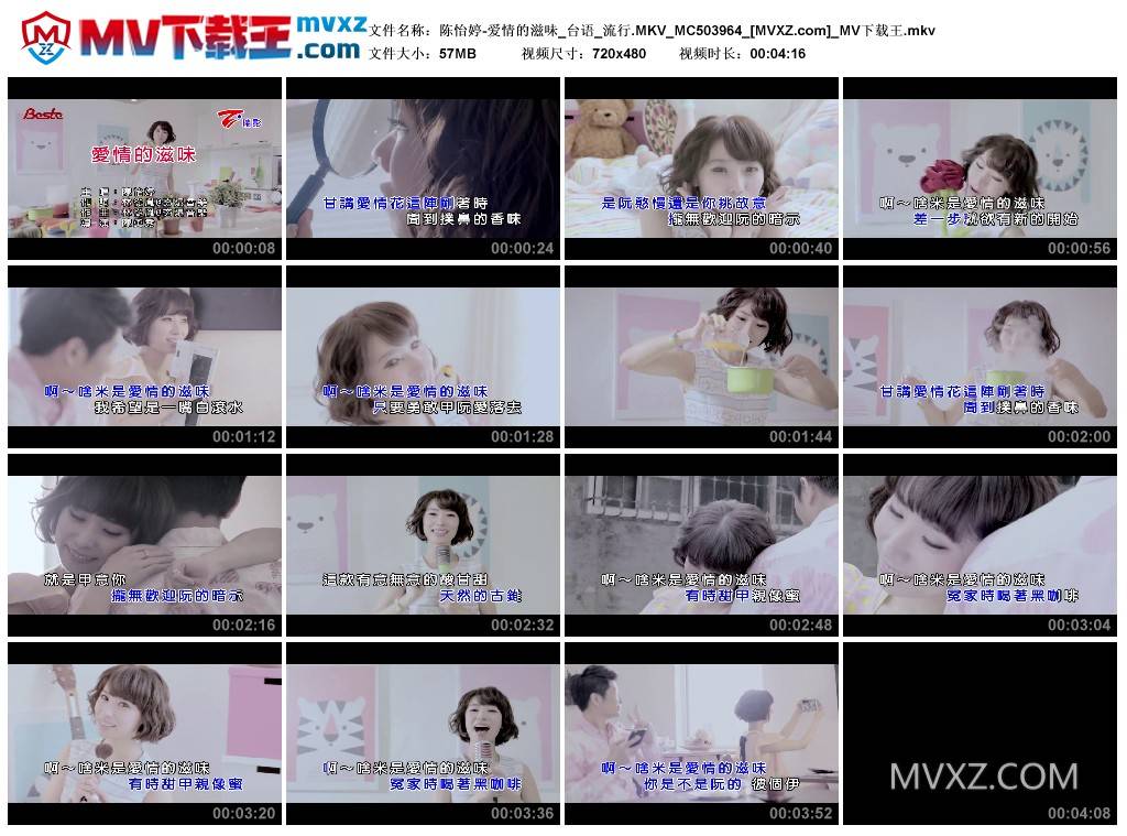 陈怡婷-爱情的滋味_台语_流行.MKV_MC503964